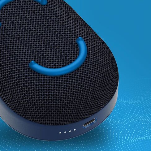 Skullcandy Kilo Wireless Bluetooth Speaker - IPX7 Waterproof Mini Bluetooth Speaker with 24 Hour Battery, Downward Firing Passive Radiator, and True Wireless Pairing - Perfect for Outdoor (Navy) in Kuwait