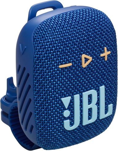 JBL Wind 3S - Slim Handlebar Bluetooth Speaker (Blue) in Kuwait
