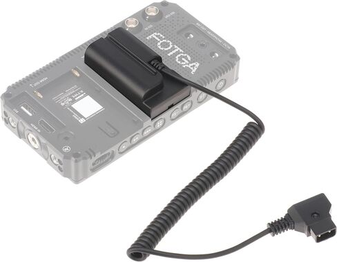 Hersmay Decoded NP-F550 Dummy Battery with D-Tap Adapter for Sony NP-F970 F570 F750 F770 F960 F570 F550 for Camera Field Monitor LED Video Light Z-CAM DSLR Camera in Kuwait