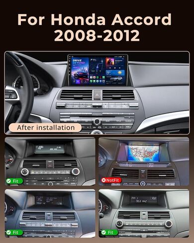 64GB Car Stereo Radio for Honda Accord 2008 2009 2010 2011 2012 in Kuwait