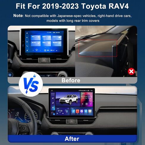 11.5 Inch 8 Core 4GB+64GB Car Radio Stereo for Toyota RAV4 2019-2023 in Kuwait
