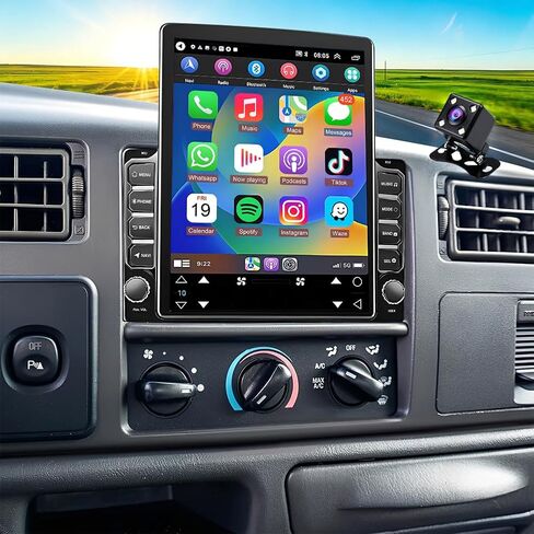 Double Din Car Stereo Radio for 1999-2004 Ford F250 F350 Super Duty in Kuwait