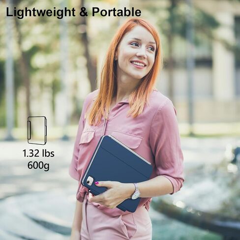 for iPad Air 11/Pro 11 (1-4) Keyboard Case, Full-Area Trackpad in Kuwait