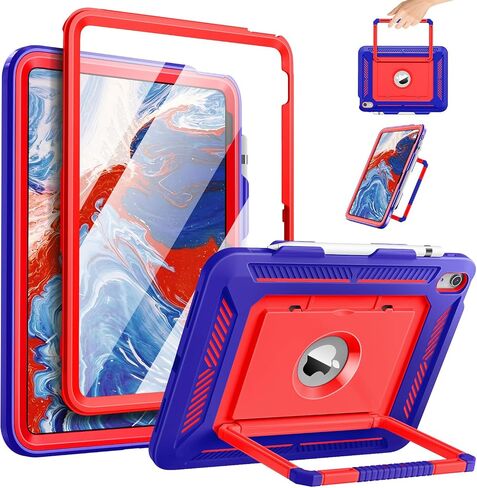 MoKo Kids Case for iPad A16 11th Gen 11 Inch/iPad 10th Gen, Purple Pink in Kuwait