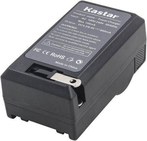 Kastar Travel Charger Kit for Sony NP-BD1, NP-FD1, BC-CSD and Sony Cyber-Shot DSC-G3, DSC-T2, DSC-T70, DSC-T75, DSC-T77, DSC-T90, DSC-T200, DSC-T300, DSC-T500, DSC-T700, DSC-T900, DSC-TX1 Cameras in Kuwait