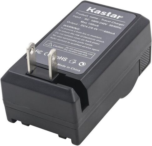 Kastar Travel Charger Kit for Sony NP-BD1, NP-FD1, BC-CSD and Sony Cyber-Shot DSC-G3, DSC-T2, DSC-T70, DSC-T75, DSC-T77, DSC-T90, DSC-T200, DSC-T300, DSC-T500, DSC-T700, DSC-T900, DSC-TX1 Cameras in Kuwait