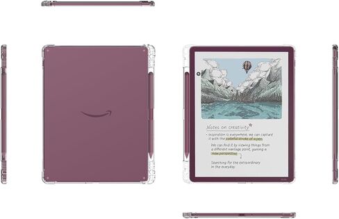 Clear Case for Kindle Scribe 3rd Gen 11 inch 2025 with Pencil Holder in Kuwait