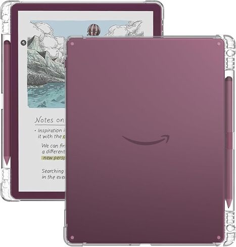 Clear Case for Kindle Scribe 3rd Gen 11 inch 2025 with Pencil Holder in Kuwait