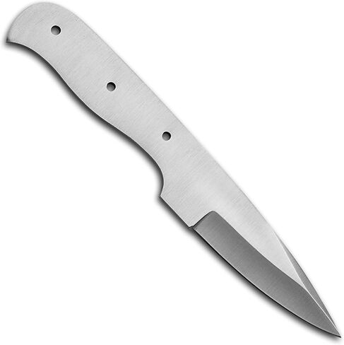 Stainless Steel outdoor knife Blank, Tactical, Survival, Camping, DIY, Knife Making kit, Skinner knife Blank Blade (ST) in Kuwait