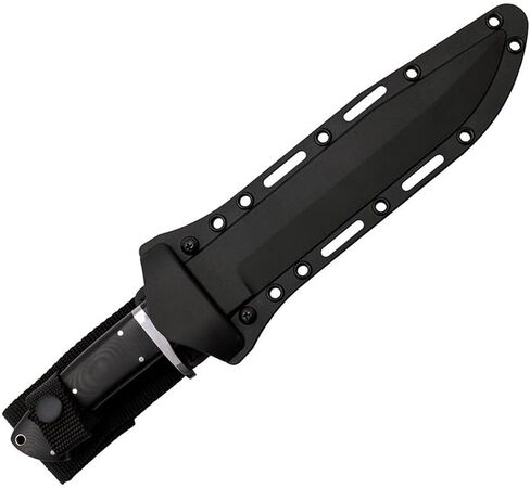 Cold Steel Black Bear Classic 8.25" VG-10 San Mai III Clip-Point Blade 5" G-10 Handle Fixed Blade Knife w/Secure-Ex Sheath in Kuwait