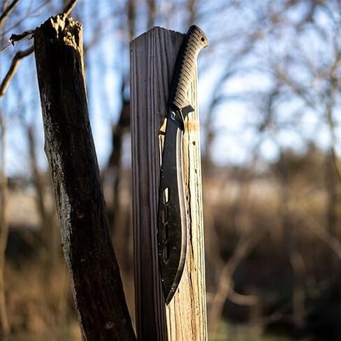 Schrade Delta Class Decimate Kukri Machete with Stainless Steel Blade for Outdoor Survival in Kuwait