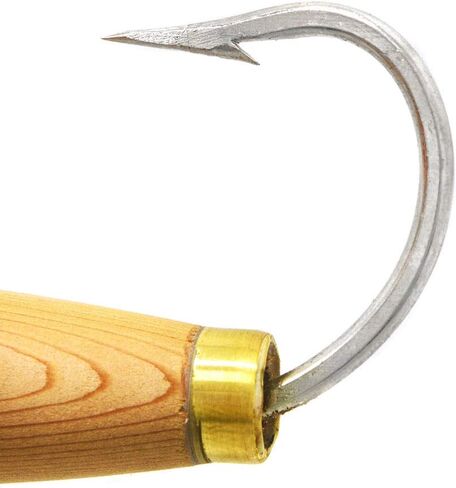 KMUCUTIE 3 pcs 6 Inch Rigged Cedar Plug for Saltwater trolling Fishing Lure in Kuwait