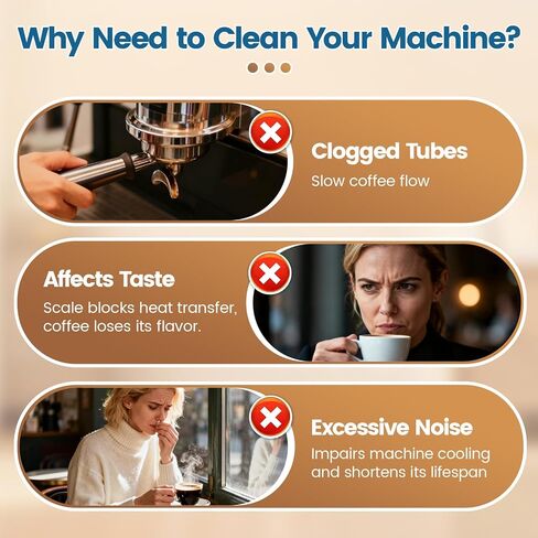 CPLIKE Coffee Machine Cleaning Tablets Compatible with Jura Machines in Kuwait