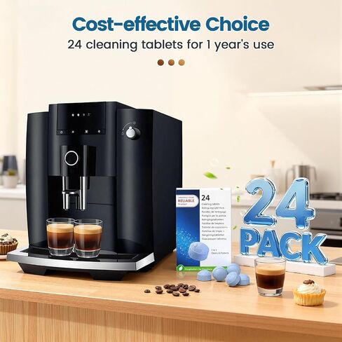 CPLIKE Coffee Machine Cleaning Tablets Compatible with Jura Machines in Kuwait