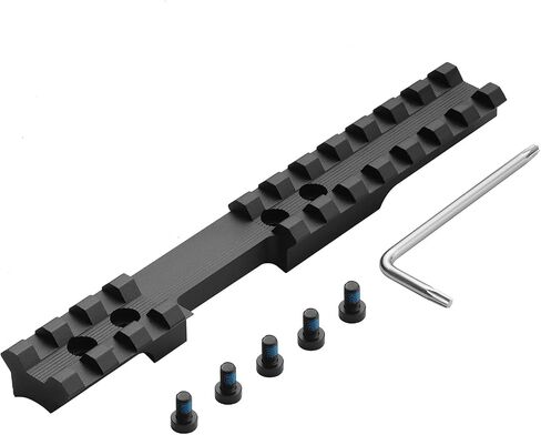 QYT Picatinny Rail Mount with Ejection Port Cut-Out for Savage Rascal Rifles, Aircraft-Grade Aluminum Optic Mount Base in Kuwait