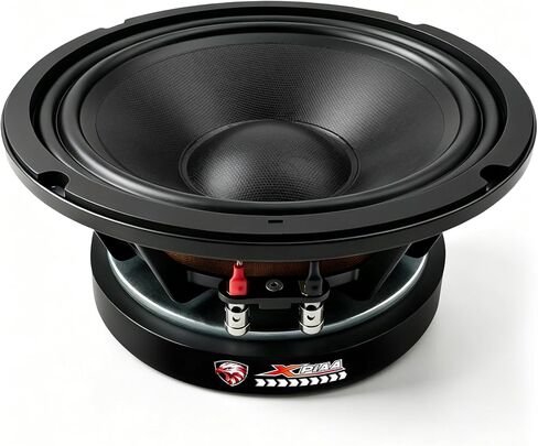 ShadowBass Series 6.5 Subwoofer, 800W Peak 4 Ohm 6.5 Inch Car Subwoofer, Compact 6.5 Woofer with High-Excursion Cone, Thick Rubber Surround for Car Audio Bass Box, Single in Kuwait