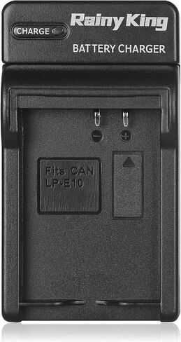 LP-E10 Battery Charger for Canon EOS Rebel T3, T5, T6, T7, Kiss X50, X70, X80, X90, 1100D, 1200D, 1300D in Kuwait