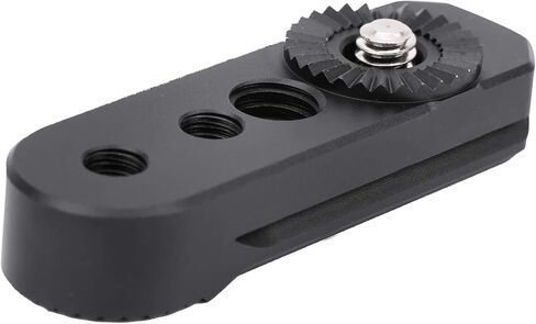 Generic Stabilizer Gear Adapter Plate Camera Stabilizer Expansion Plate Alloy Adapter Board with 1/4in 3/8in Screw Holes for S 3S Crane in Kuwait