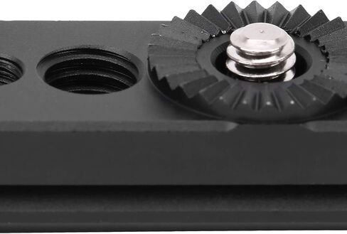 Generic Stabilizer Gear Adapter Plate Camera Stabilizer Expansion Plate Alloy Adapter Board with 1/4in 3/8in Screw Holes for S 3S Crane in Kuwait