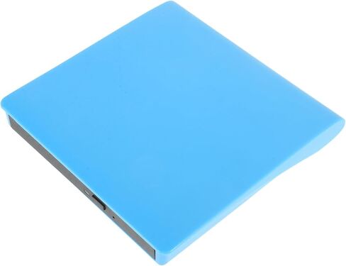 USB 3.0 External CD DVD Drive for Laptop with High-Speed Data Transfer and Ultraslim Abs Metal Design, Portable Disc Burner for Movies and Data Storage in Kuwait