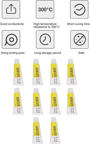 Thermal Conductive Glue, Silicone Grease Paste with High Thermal Conductivity for Heatsink GPU LED MOSFET in Kuwait