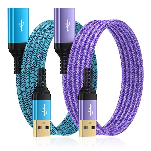 USB Extension Cable 6FT,2Pack USB Extender High Speed USB3.0 Extension Cord in Kuwait