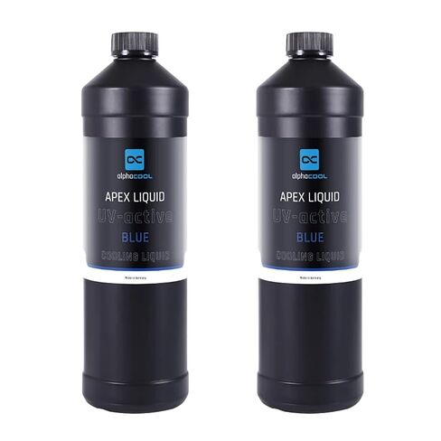Alphacool Apex Liquid, 1000ml, Blue UV, 2-Pack in Kuwait