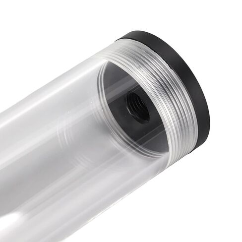 Water Cooling Reservoir 210mm/8.3in Length Acrylic Plastic Material 3 Holes G1/4in Thread Low Noise PC Cooling in Kuwait