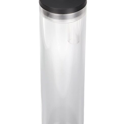 Water Cooling Reservoir 210mm/8.3in Length Acrylic Plastic Material 3 Holes G1/4in Thread Low Noise PC Cooling in Kuwait