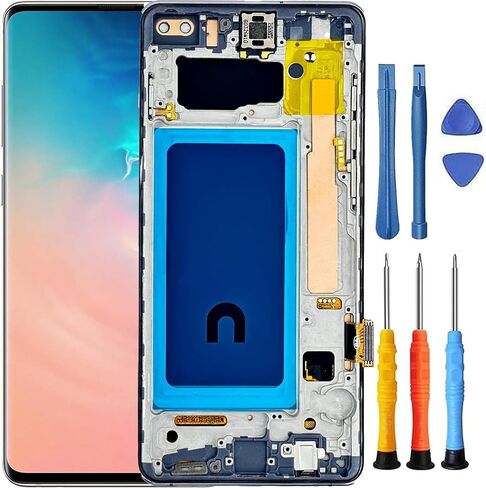for Samsung S10+ Plus 5G Screen Replacement with Frame in Kuwait
