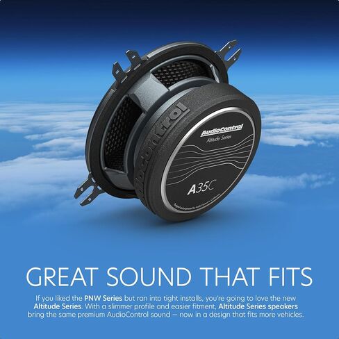 AudioControl Altitude Series 3.5" Component Car Speakers Pair, 50W, 4 Ohm in Kuwait