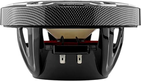 DS18 HYDRO CF-65M 6.5" Marine Speakers 2-Way with Integrated RGB Lights, Black Carbon Fiber, Pair - 100% UV Stable - Water Resistant Speakers, Grills Included - 2 Speakers (Renewed) in Kuwait