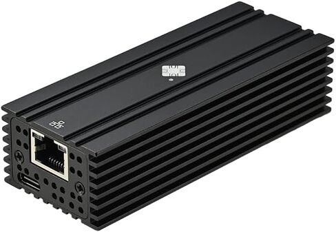 USB 4.0 Type-C 10G Ethernet Adapter, for High-Speed Network Connections, RJ45 Port Supports 10Gb/s, 5Gb/s, 2.5Gb/s, 1Gb/s and 100Mb/s Base-T. ONLY Works with USB 4.0 or Thunderbolt Port. in Kuwait
