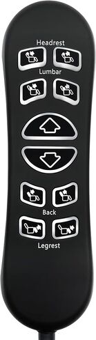 10 Button 5 Pin Lift Chair Recliner Remote Control HDW310-KBA HSW310-B-KBA in Kuwait