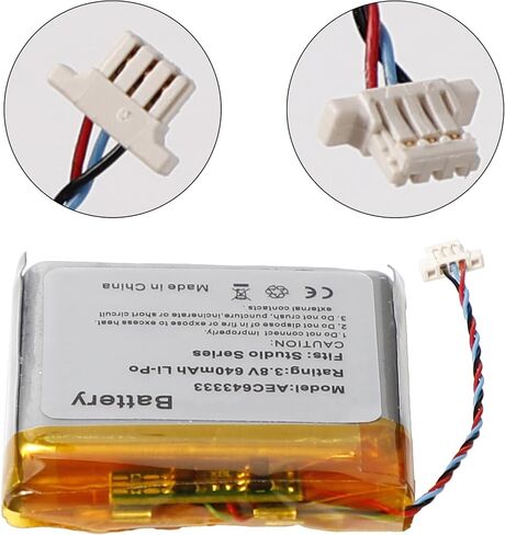 Battery 640mAh 3.8V Fit for Beats Studio 2.0 3.0 Solo pro AEC643333 in Kuwait