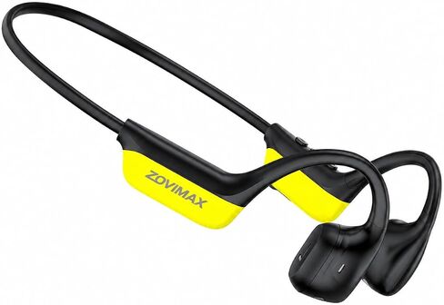 Open Ear Headphones, Bluetooth 6.0 Air Conduction Headphones with Premium Sound & Dual Device Connection, 25g Lightweight, 12H Playtime, IPX5 Waterproof Wireless Sport Headphones for Running Cycling in Kuwait