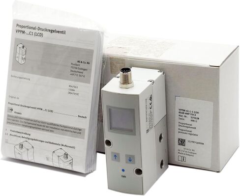 SMOCONE Expedited VPPM-6L-L-1-G18-0L6H-A4P-S1C1 575128 New and Sealed in Box VPPM6LL1G180L6HA4PS1C1 575128 1 Year Warranty and Fast in Kuwait
