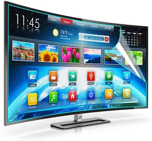 Anti-Glare Screen Protector - Prevent Reflection of Windows Easy to Assemble Blue Light Filter Relieve Eye Fatigue for All Brand TV Size (Colour: HD Version Size: 42 Inch 917516 mm) (Matte Version 32 in Kuwait