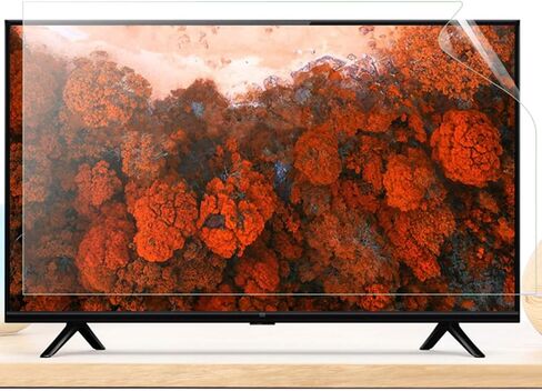 Anti Glare Screen Protector - Prevent Reflection of Windows Blue Light Filter Reduce Radiation Eye Protection Screensaver for All Brand TV Size (Matte Version 40 inch 875 * 483mm) in Kuwait