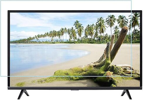 TV Film Anti-Blue Screen Protectors Anti-Scratch 32-50 Inch with Blue Light Blocking HD Transparency Eye-Caring Bubble-Free Installation for LED/LCD Smart TVs(37inches819X460mm) in Kuwait