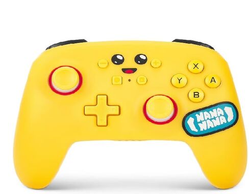 Fumfie PowerA Fortnite Peely Pack for Nintendo Switch, Enhanced Wireless Controller with Mappable Buttons, Protection Case, Earbuds, Officially Licensed Bundle in Kuwait