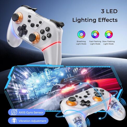 BRHE Wireless Controllers for Switch,Controller for Nintendo Switch/OLED in Kuwait