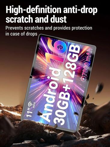 2 Pack Screen Protector for TT.KIDS K6 11 Inch Tablet, 9H Tempered Glass in Kuwait