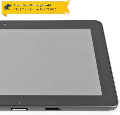 ArmorSuit MilitaryShield Screen Protector for ASUS Transformer Pad Tablet TF103/MG103C - [Max Coverage] Anti-Bubble HD Clear Film in Kuwait