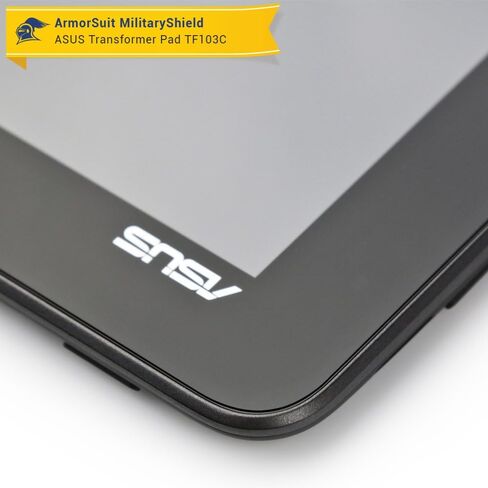 ArmorSuit MilitaryShield Screen Protector for ASUS Transformer Pad Tablet TF103/MG103C - [Max Coverage] Anti-Bubble HD Clear Film in Kuwait