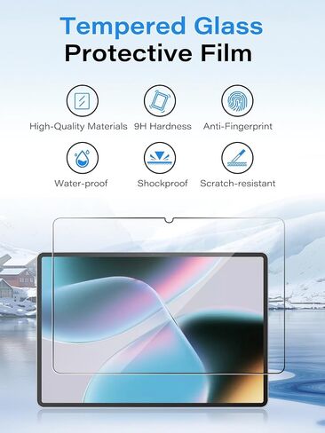 2 Pack Screen Protector for ASUS Pad (T3201) 12.2 Inch, Tempered Glass in Kuwait