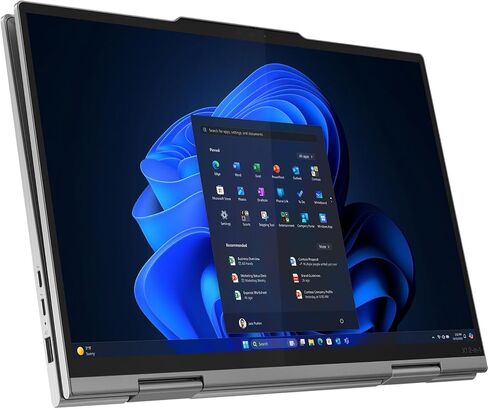 Lenovo ThinkPad X1 2-in-1 Gen 10 Aura Edition, Intel Ultra 7 255U, 14" FHD (1920 x 1200) 500 nits, AR, Touchscreen, 32GB DDR5, 2TB SSD, Yoga Pen, 1080P FHD RGB+IR Camera, Win 11 Pro - Grey in Kuwait