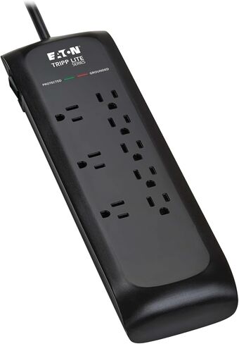 Eaton Tripp Lite TLP86B Surge Protector Power Strip 8 Outlets 2100 Joules in Kuwait