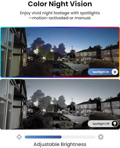 REOLINK 3K Indoor & 4K Outdoor Pan Tilt WiFi Security Camera Bundle, Auto Tracking Cameras with Person/Pet/Vehicle Detection, 3X Optical Zoom, WiFi 6, Dual-Band WiFi, Two-Way Audio, Local Storage in Kuwait