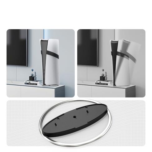 Hzxkqmil Vertical Stand for PS5/PS5 Slim/PS5 Pro Console Disc/Digital in Kuwait